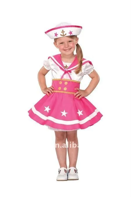 Pequeño niño marinero disfraz de Halloween para las niñas TZ-69016 ...