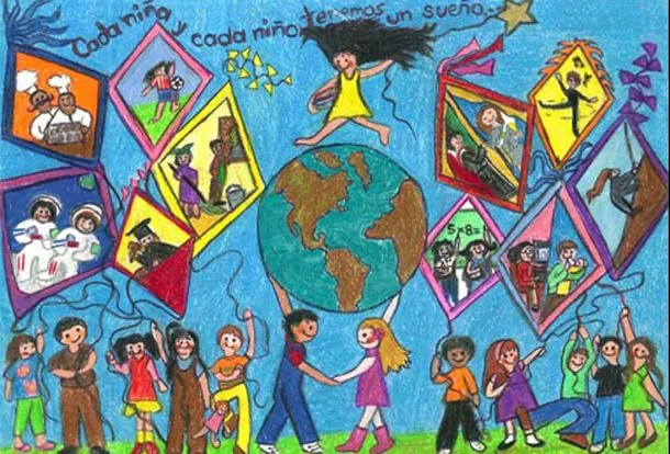 Cultura Infantil: Niño mexicano gana concurso de dibujo de la UE Cultura Infantil: Niño mexicano gana concurso de dibujo de la UE