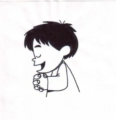 Niño orando