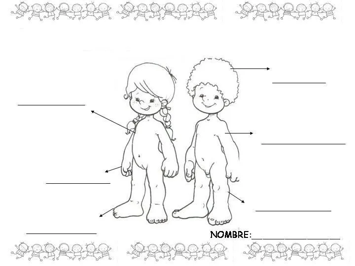 Niño Con Partes Del Cuerpo Para Colorear Dibujos Pictures Niño Con Partes Del Cuerpo Para Colorear Dibujos Pictures