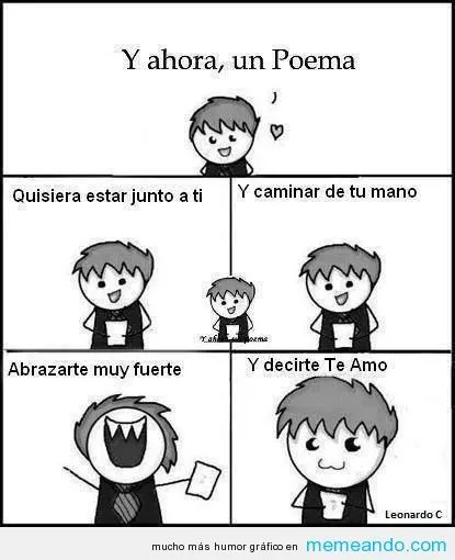 Niño Poemas | Memes Para Facebook en Español ->> MEMEando.com ...