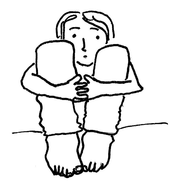 Niño sentado Colouring Pages