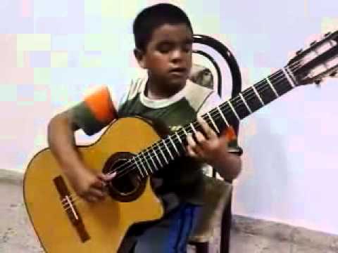 Niño Tocando Titanic Con Guitarra - YouTube