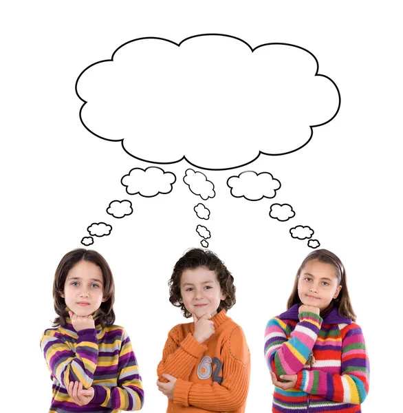 tres niños adorables — Foto stock © Gelpi #9626817