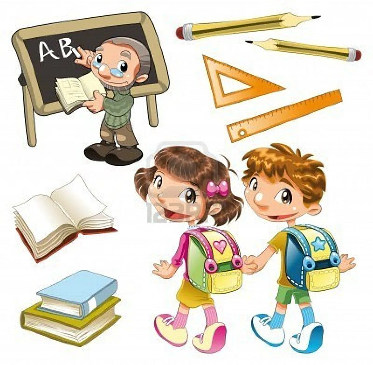 Dibujos de escuelas y niños animados - Imagui Dibujos de escuelas y niños animados - Imagui