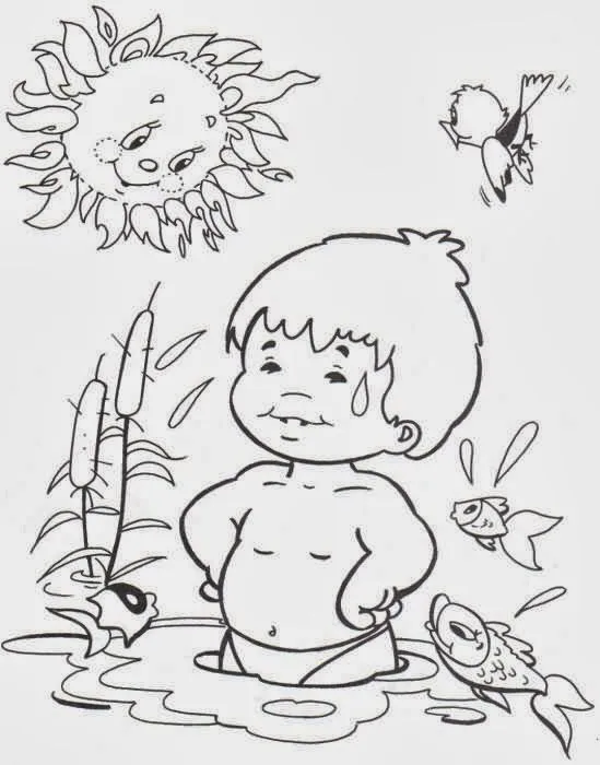 Persona bañandose en caricatura - Imagui