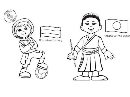 NIÑOS BANDERAS Y PAISES – NIÑOS DEL MUNDO PARA COLOREAR NIÑOS BANDERAS Y PAISES – NIÑOS DEL MUNDO PARA COLOREAR