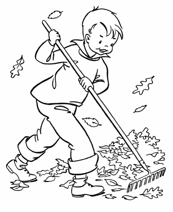 ninos barriendo hojas para colorear - Clip Art Library ninos barriendo hojas para colorear - Clip Art Library