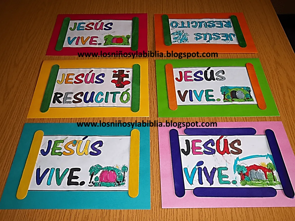 Los niños y la Biblia: Mnualidades Semana Santa. ( Los niños y la Biblia: Mnualidades Semana Santa. (