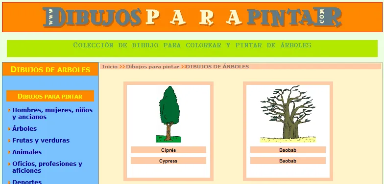 Dibujos para pintar es un sitio web realmente completo e interesante ...