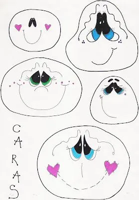 diferentes diseños de dibujos de caras y ojitos infantil - Taringa! diferentes diseños de dibujos de caras y ojitos infantil - Taringa!