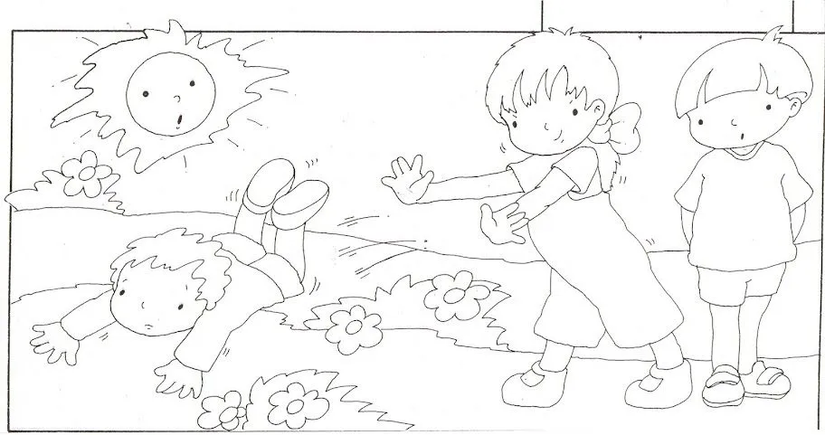 No empujar para colorear - Imagui