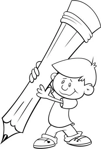 Imagen de un niño estudiando PARA COLOREAR - Imagui Imagen de un niño estudiando PARA COLOREAR - Imagui