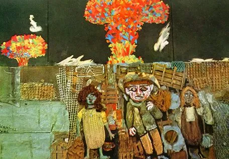 Los niños de japón: Juanito Laguna, de Antonio Berni