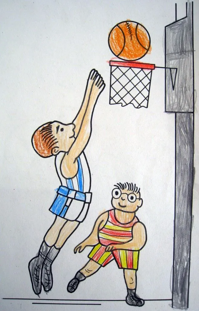 Niños jugando basketball - Imagui