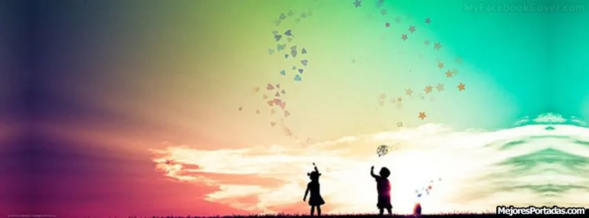Niños jugando - ÷ Las Mejores Portadas para tu perfil de Facebook ÷
