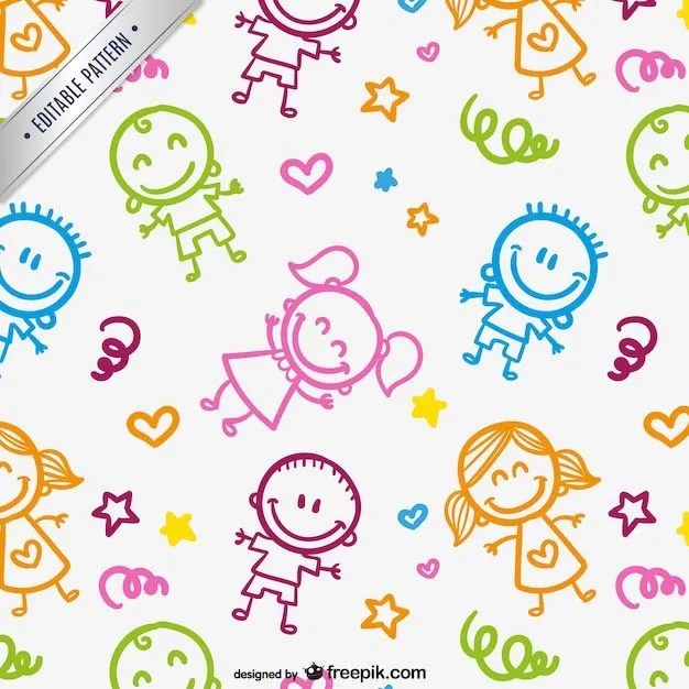 Los niños de kindergarten de dibujo | Descargar Vectores gratis Los niños de kindergarten de dibujo | Descargar Vectores gratis