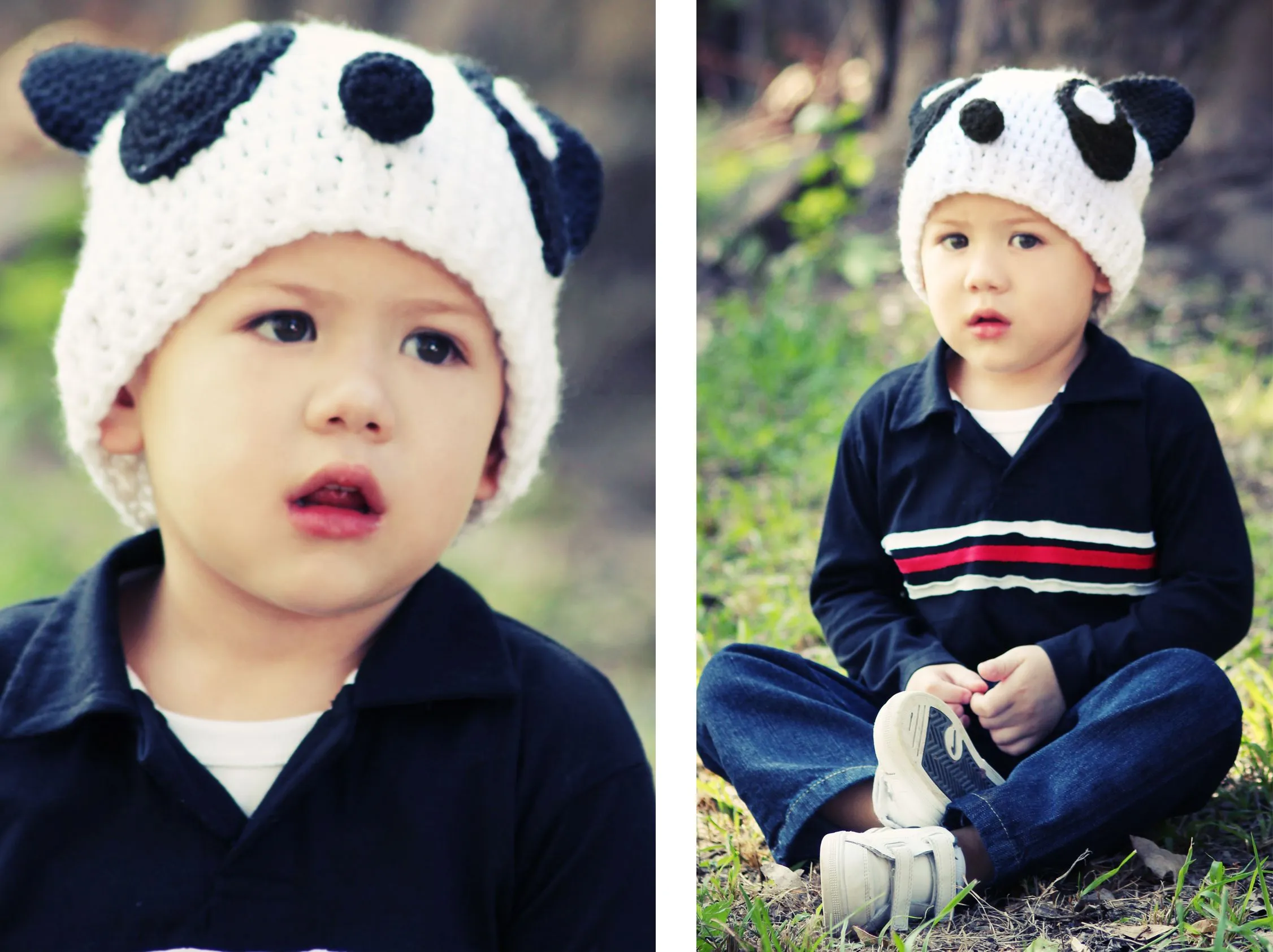 Gorro tejido de oso - Imagui
