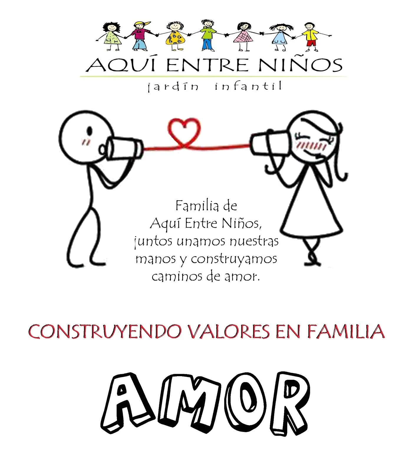 Aqui Entre Niños: Valor de Mayo: AMOR Aqui Entre Niños: Valor de Mayo: AMOR