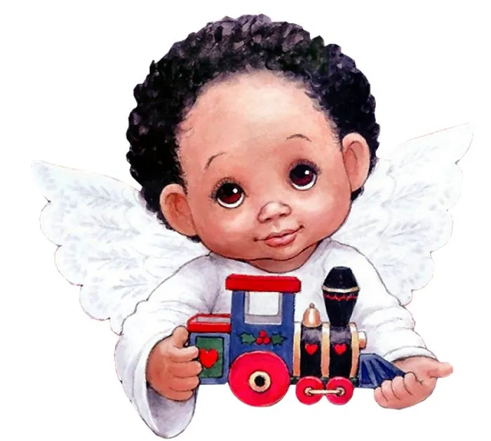 Niños negritos dibujos - Imagui