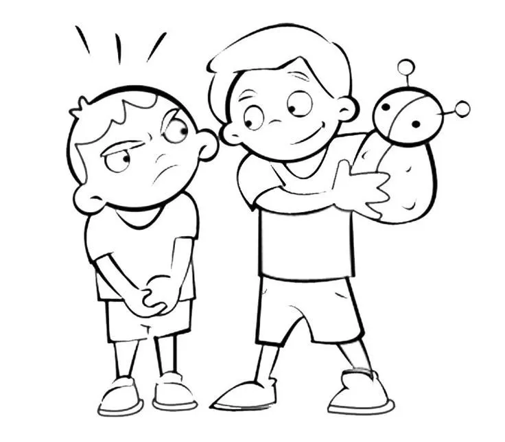 niños peleando por un juguete para colorear - Buscar con Google ... niños peleando por un juguete para colorear - Buscar con Google ...