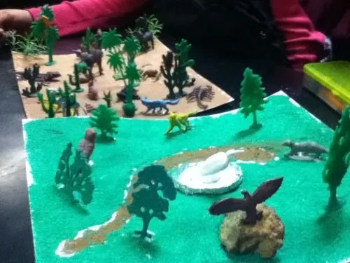 Maqueta sobre el ecosistema - Imagui