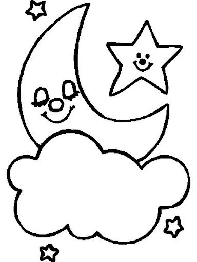 LA NOCHE DIBUJOS PARA COLOREAR | Dibujos para colorear LA NOCHE DIBUJOS PARA COLOREAR | Dibujos para colorear