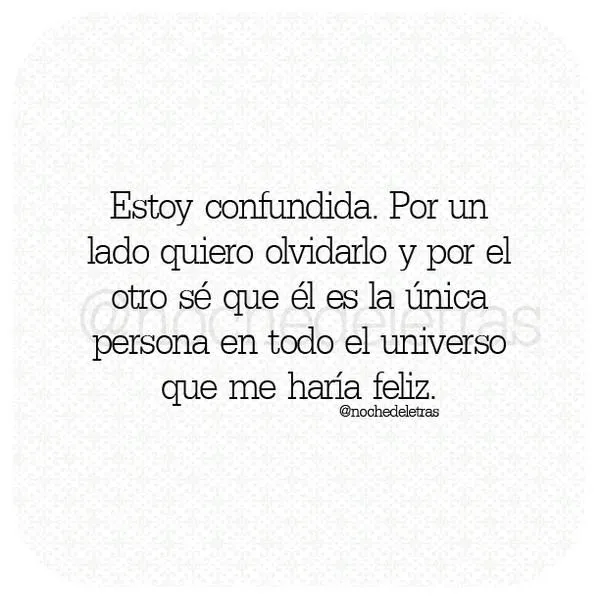 Noche de las Letras on Twitter: "Estoy confundida. Por un lado ... Noche de las Letras on Twitter: "Estoy confundida. Por un lado ...