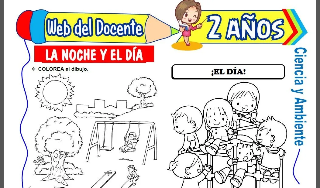 La Noche y el Día para Niños de 2 Años – Web del Docente La Noche y el Día para Niños de 2 Años – Web del Docente