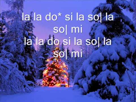Noche de Paz Para flauta dulce con Notas - YouTube Noche de Paz Para flauta dulce con Notas - YouTube