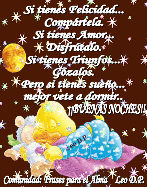 BUENAS NOCHES Y DULCES SUEÑOS | Frases de Buenas noches para el ... BUENAS NOCHES Y DULCES SUEÑOS | Frases de Buenas noches para el ...