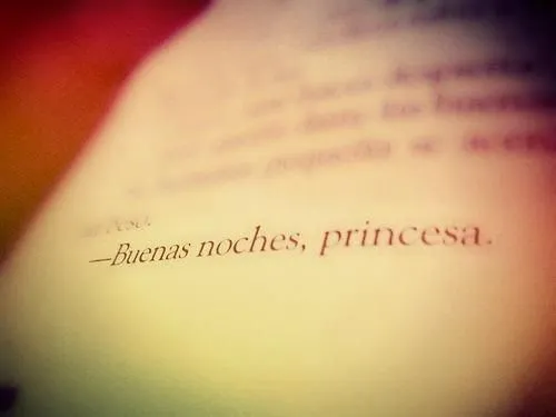 Buenas noches princesa letra - Imagui