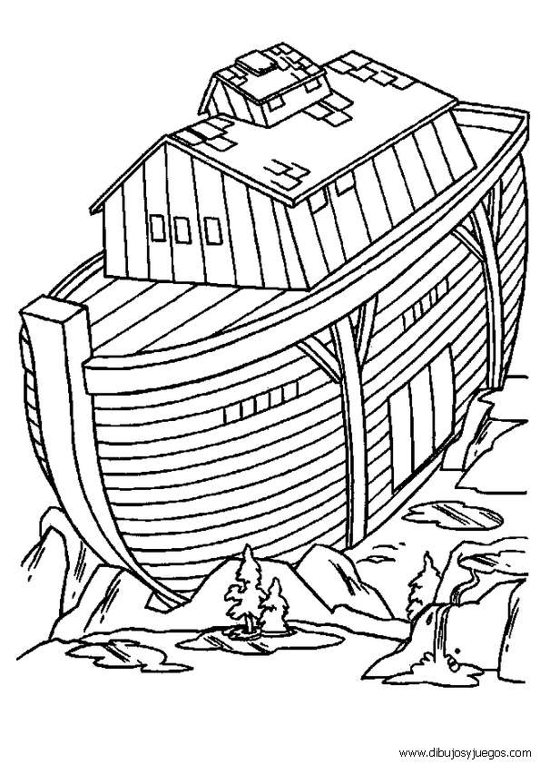 Noe Para Colorear Dibujo Del Arca Imprimir Kamistad Celebrity ...