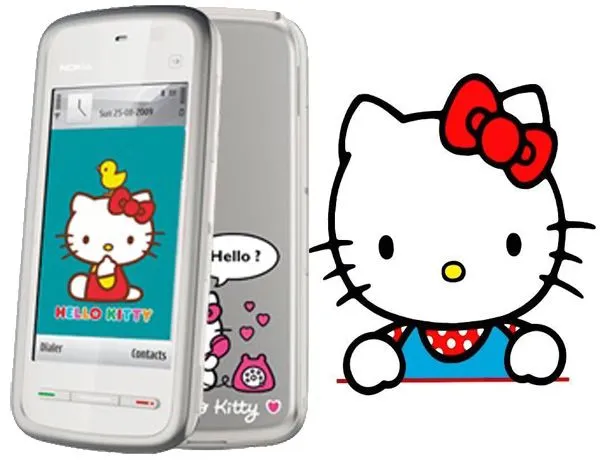 Nokia 5230 Hello Kitty, un móvil táctil muy coqueto - tusequipos.