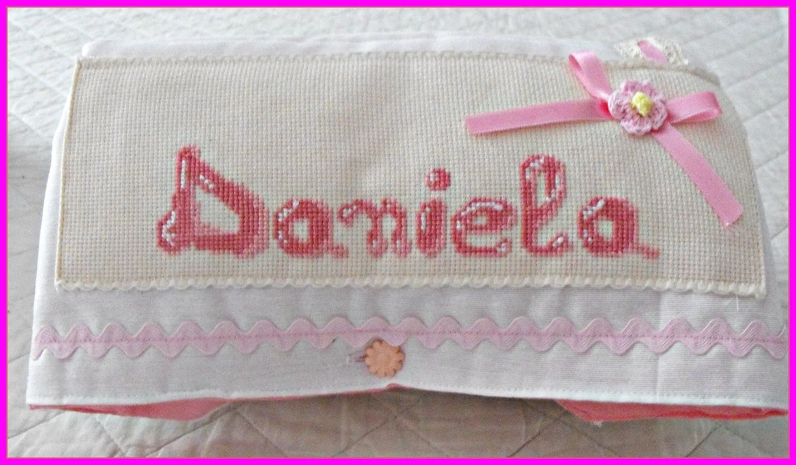 Nombre daniela en punto cruz para bebés - Imagui Nombre daniela en punto cruz para bebés - Imagui