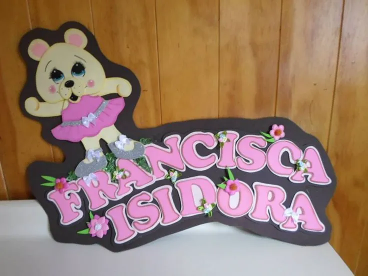 nombre decorado | TRABAJOS | Pinterest