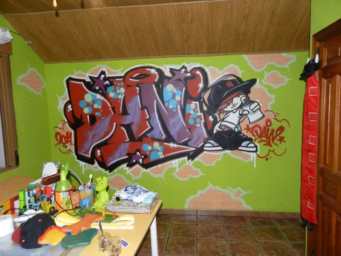 Mi Nombre en Graffiti | Habitación con graffiti | Decoración ... Mi Nombre en Graffiti | Habitación con graffiti | Decoración ...