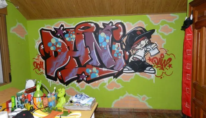 Mi Nombre en Graffiti | Habitación con graffiti | Decoración ... Mi Nombre en Graffiti | Habitación con graffiti | Decoración ...