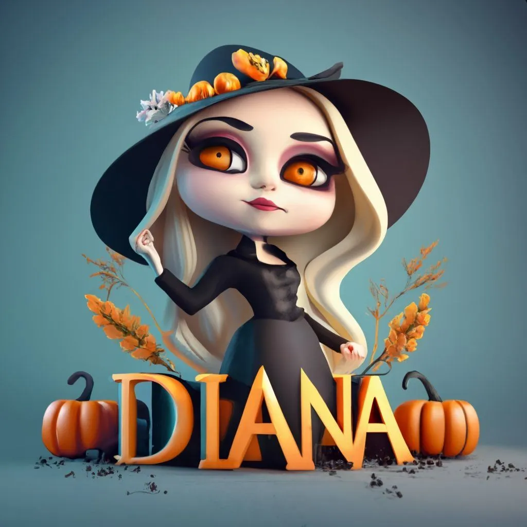 Mi Nombre Personalizado: Nombres Brujas Lindas 3D Mi Nombre Personalizado: Nombres Brujas Lindas 3D