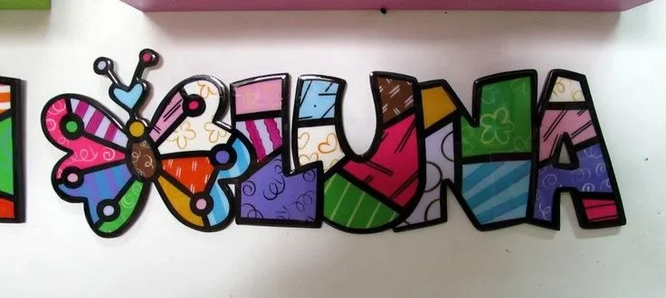 Nombre Técnica Arte Britto acabado resinado. Tamaño de la letra ... Nombre Técnica Arte Britto acabado resinado. Tamaño de la letra ...