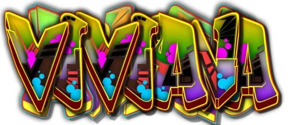 nombre viviana en graffiti - Buscar con Google | Grafitii - Street ...