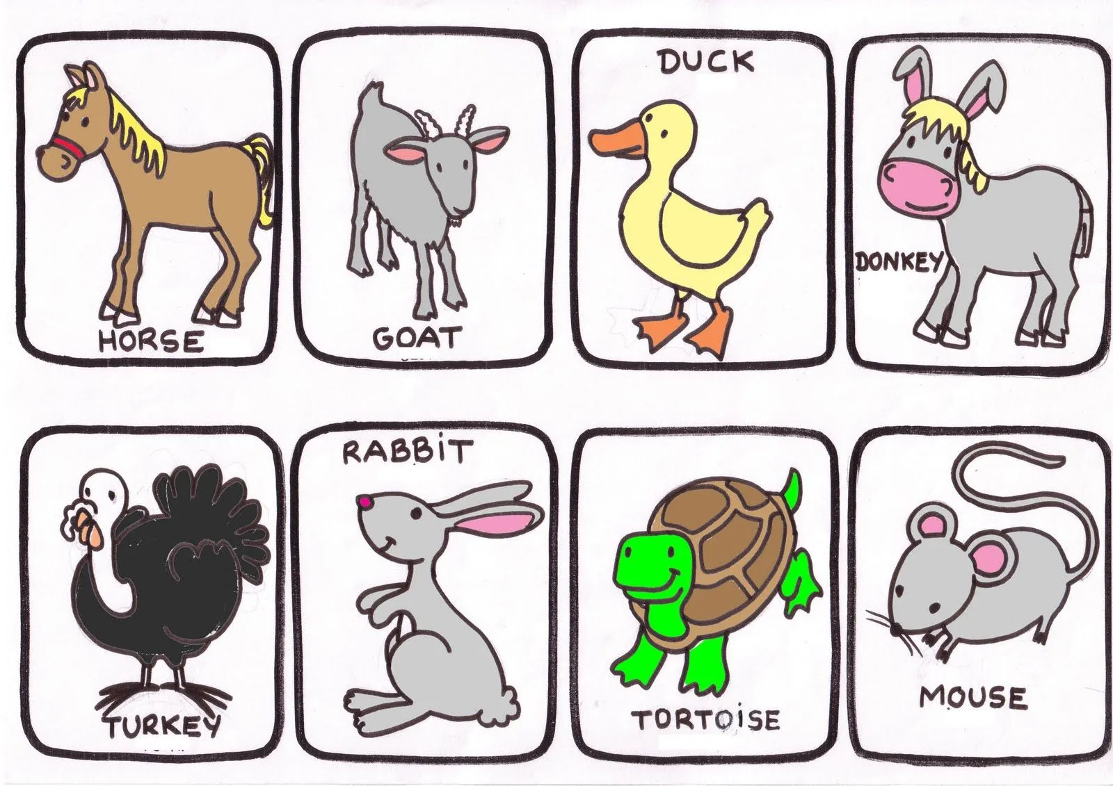 Animales salvajes en ingles - Imagui Animales salvajes en ingles - Imagui