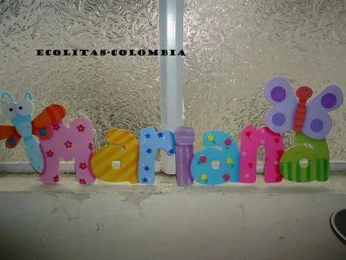 Nombres arte country maderas decorativas | Posot Class | madera ...