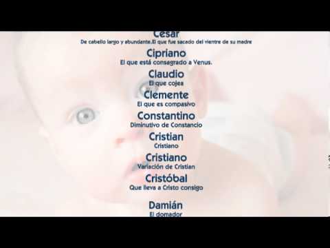 Nombres de bebe - Nombres para niños con las letras B C y D - YouTube Nombres de bebe - Nombres para niños con las letras B C y D - YouTube