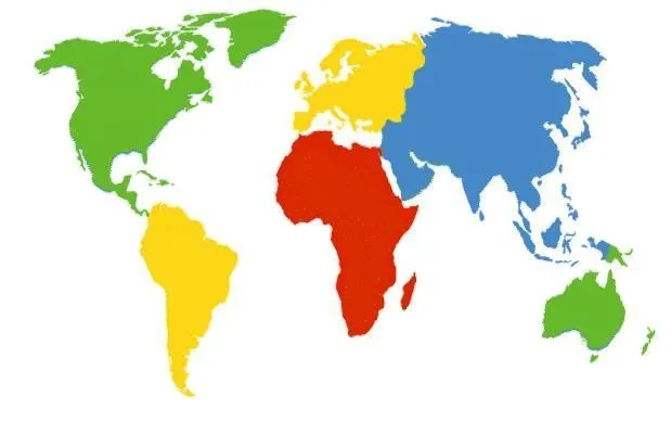 Los nombres de los Continentes | Curioscopio Los nombres de los Continentes | Curioscopio