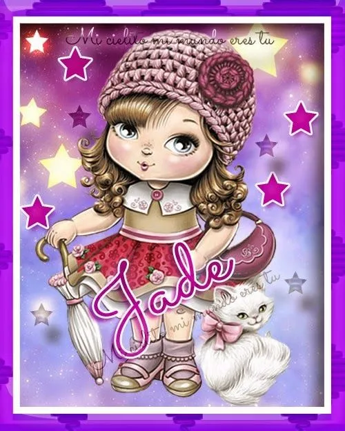 Nombres Decorados ✿: Tu nombre decorado con muñecas Nombres Decorados ✿: Tu nombre decorado con muñecas