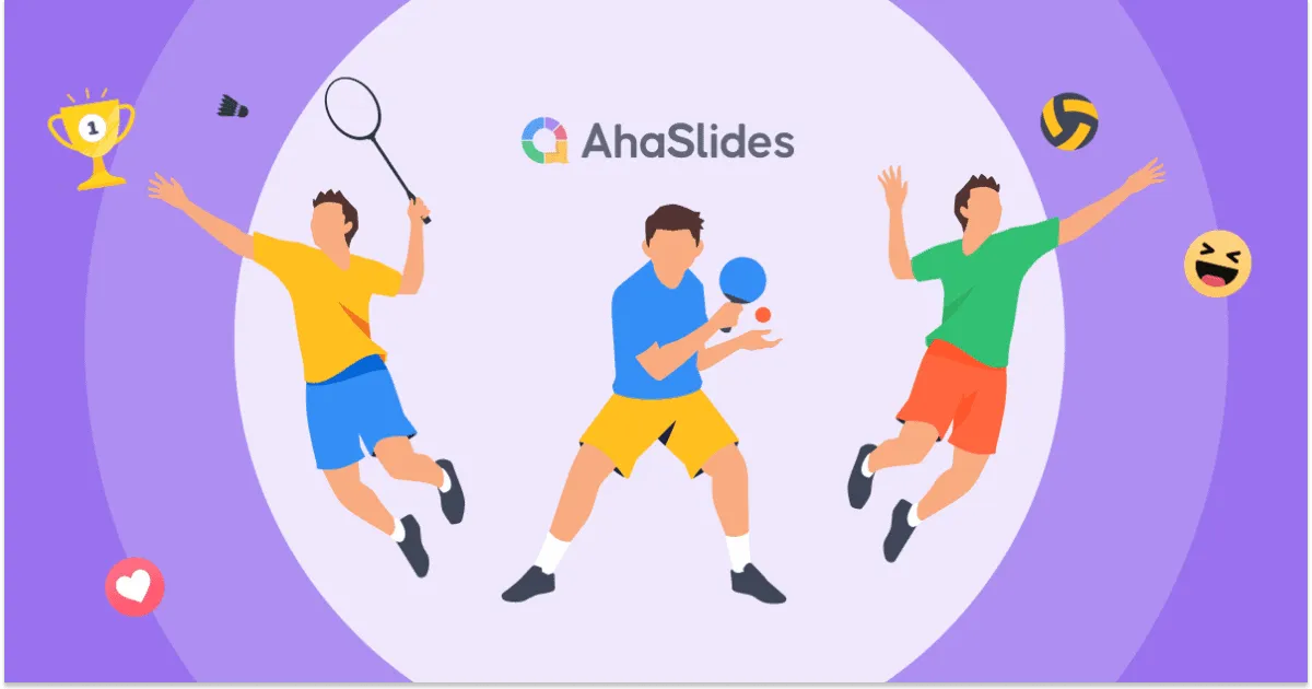 Nombres de equipos para deportes | Más de 500 ideas increíbles en 2023 - AhaSlides Nombres de equipos para deportes | Más de 500 ideas increíbles en 2023 - AhaSlides