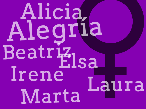 Nombres para mujer