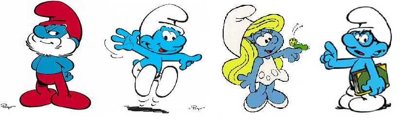 Nombres de los personajes de los pitufos - Imagui Nombres de los personajes de los pitufos - Imagui