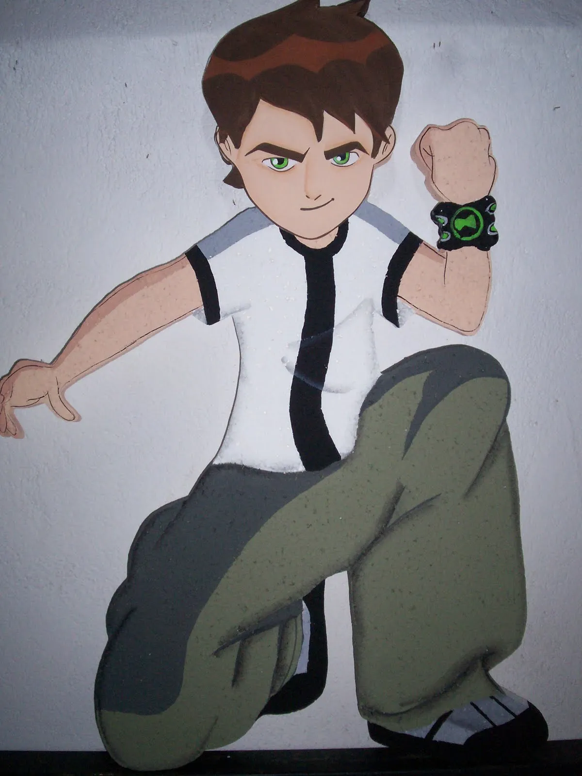  ... muchos huecos por lo que le hice el rostro en foamy, anoten ese TIPS